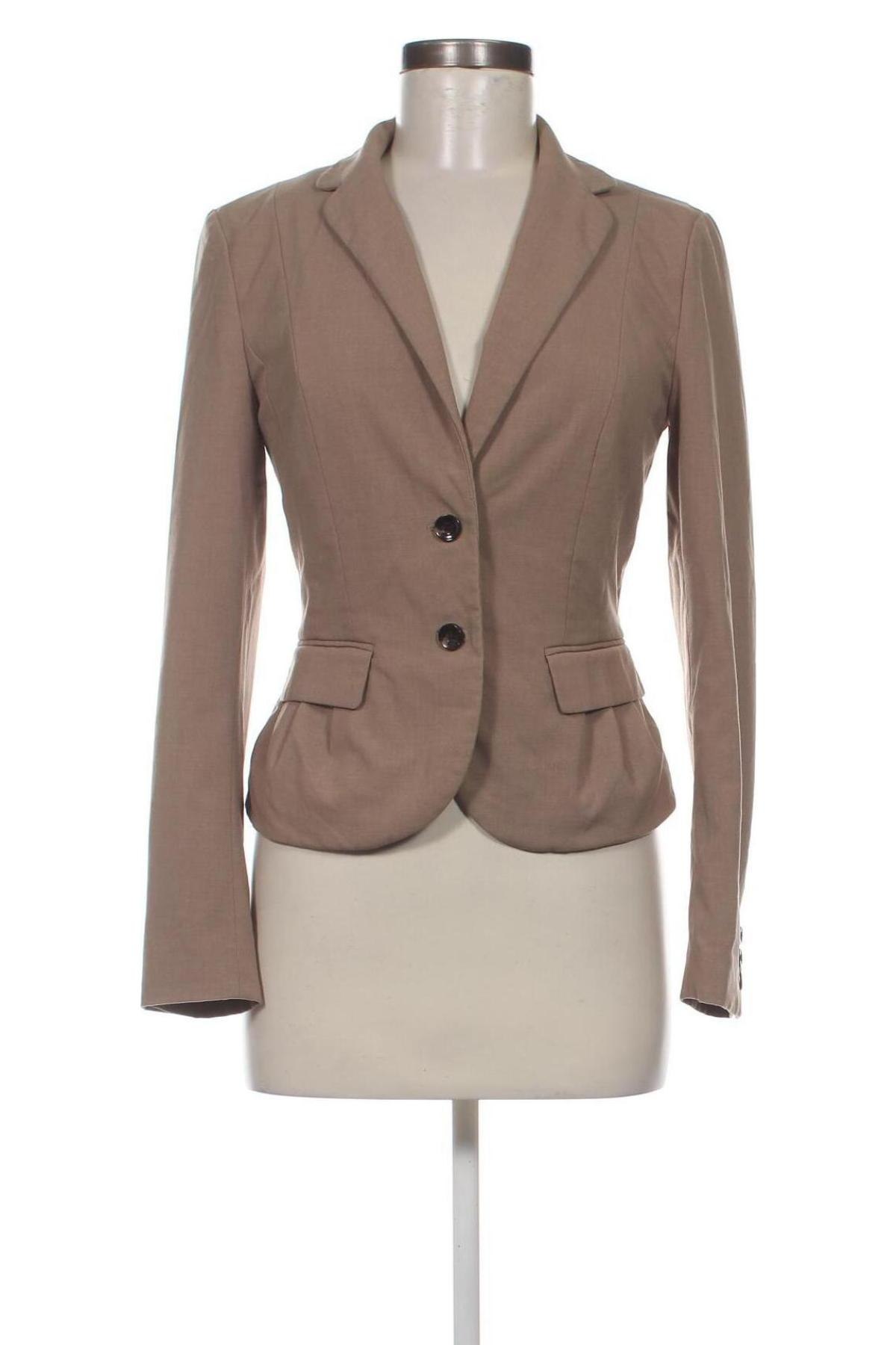 Damen Blazer H&M, Größe S, Farbe Beige, Preis 12,16 €