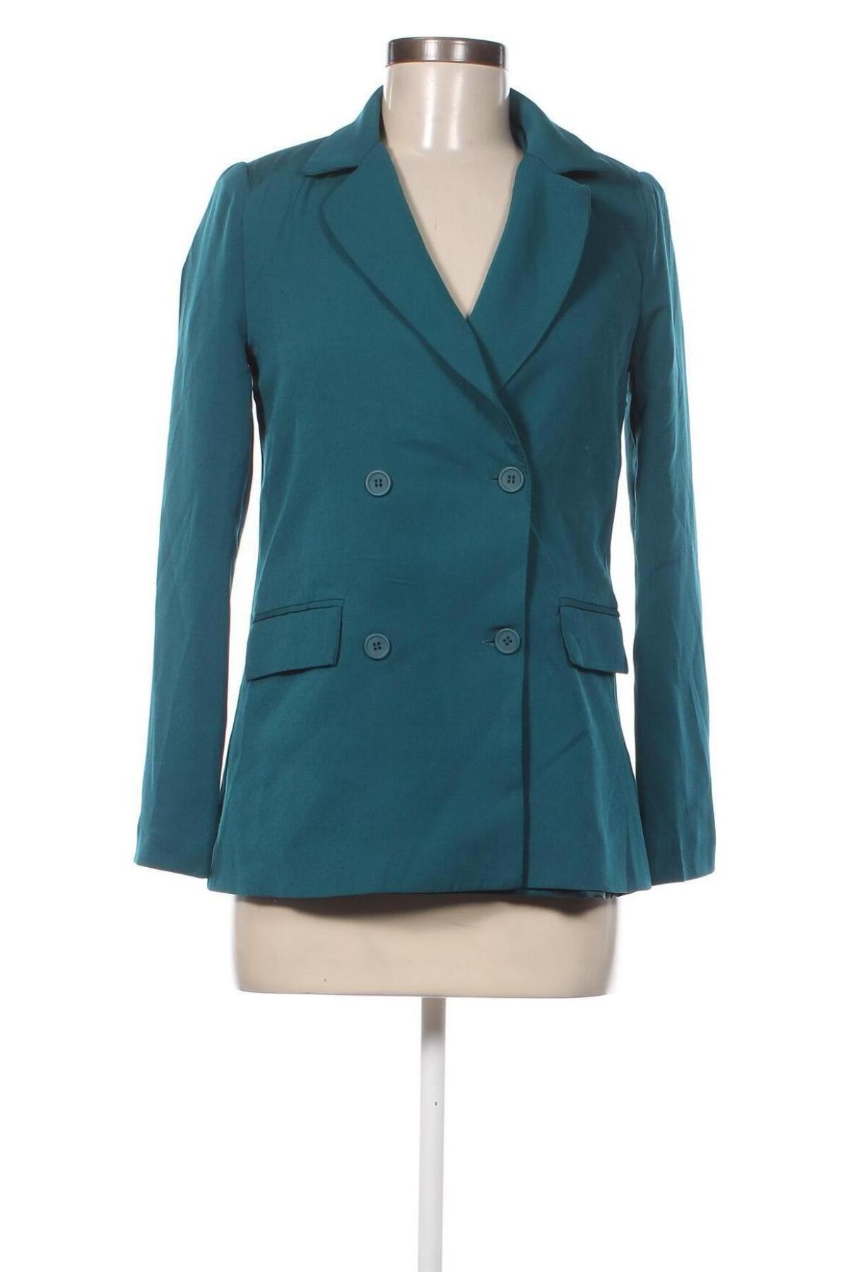 Γυναικείο σακάκι Trendyol, Μέγεθος XS, Χρώμα Μπλέ, Τιμή 14,12 €