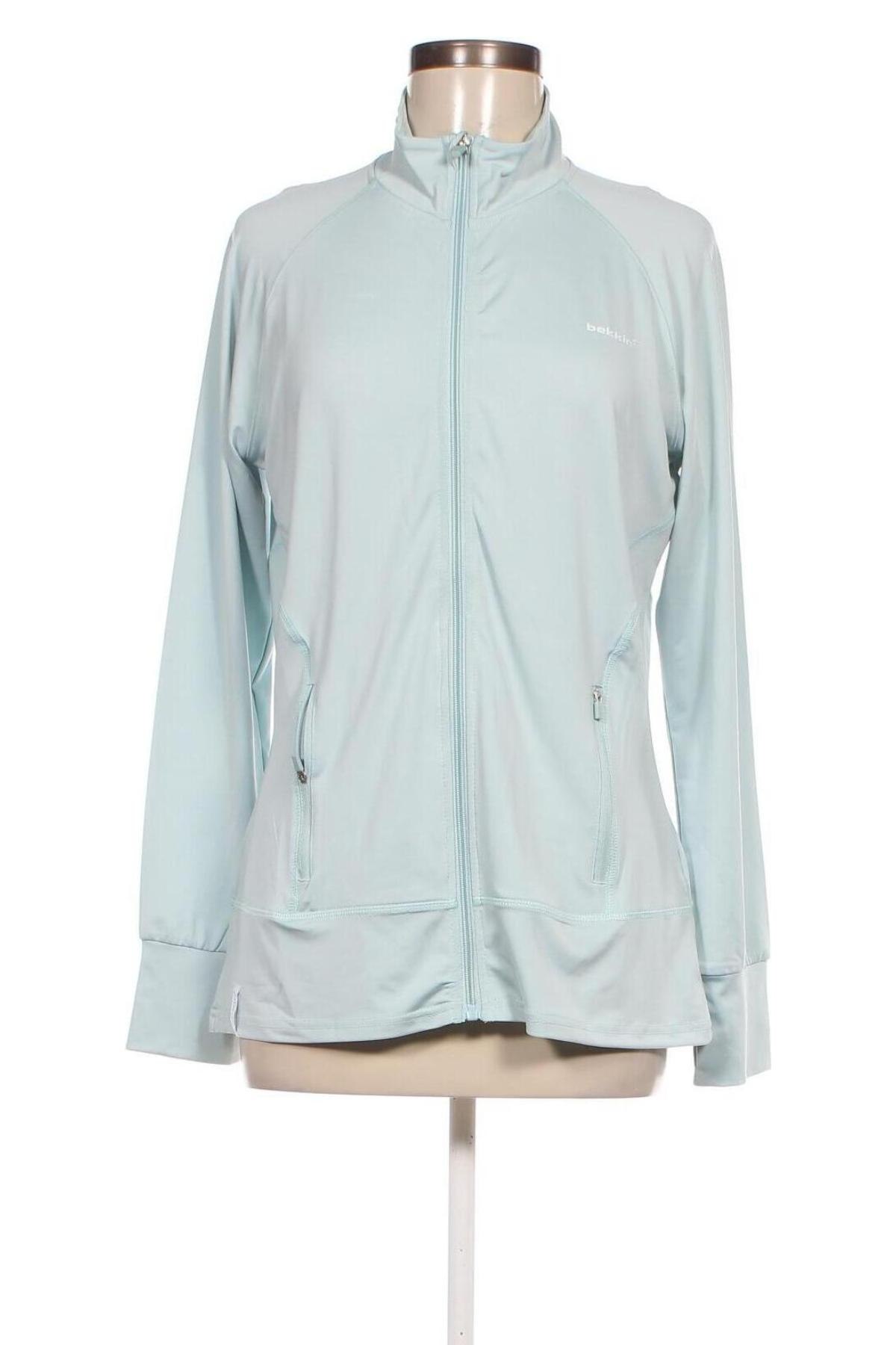 Γυναικεία αθλητική ζακέτα Bekkin, Μέγεθος XL, Χρώμα Μπλέ, Τιμή 19,96 €