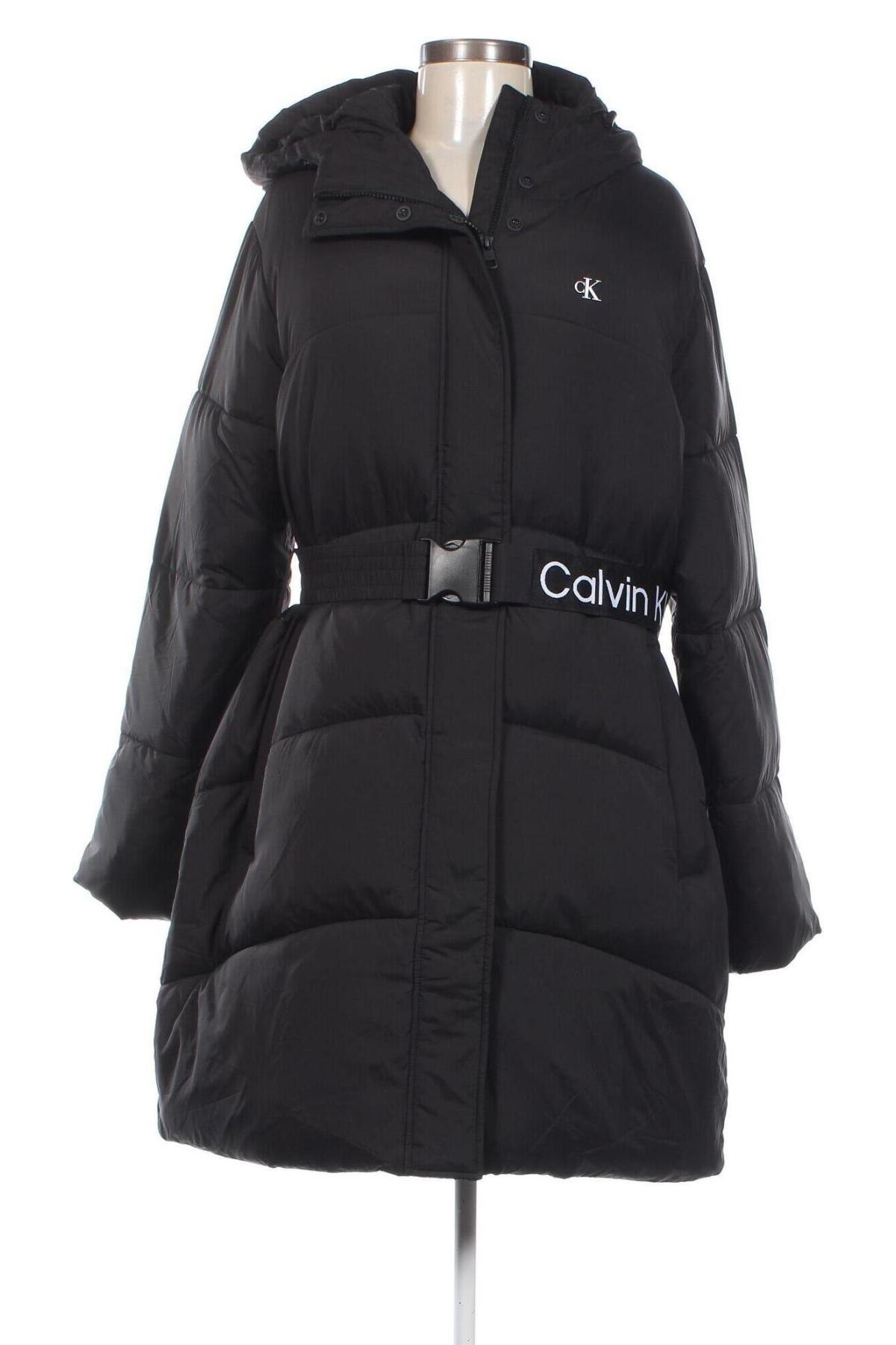 Γυναικείο μπουφάν Calvin Klein Jeans, Μέγεθος L, Χρώμα Μαύρο, Τιμή 201,55 €