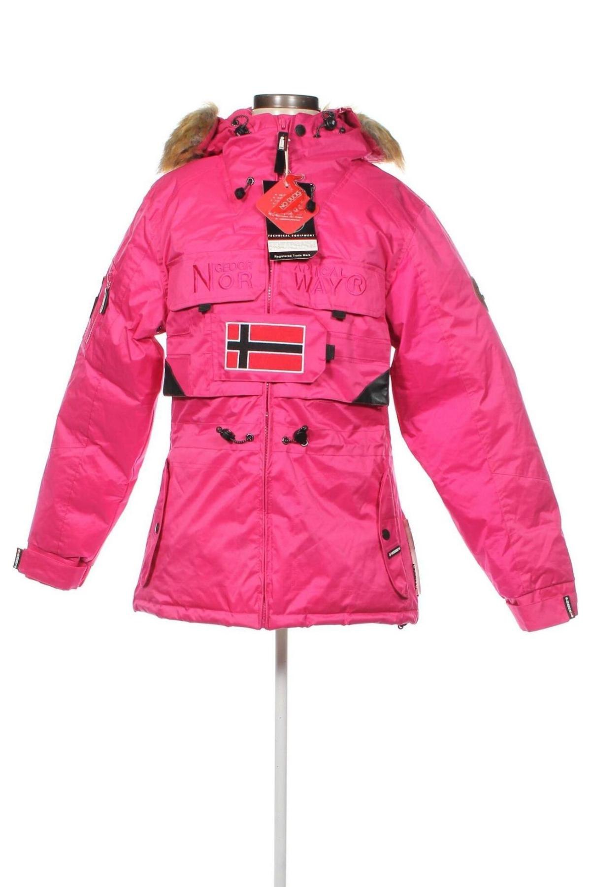 Dámská bunda  Geographical Norway, Velikost L, Barva Růžová, Cena  2 187,00 Kč