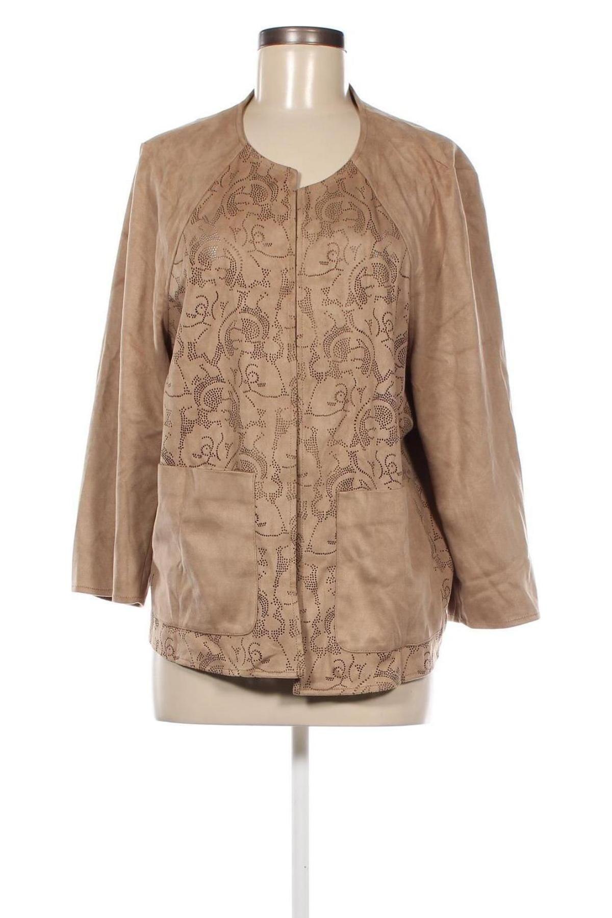 Damenjacke Ms Mode, Größe XXL, Farbe Beige, Preis € 7,35