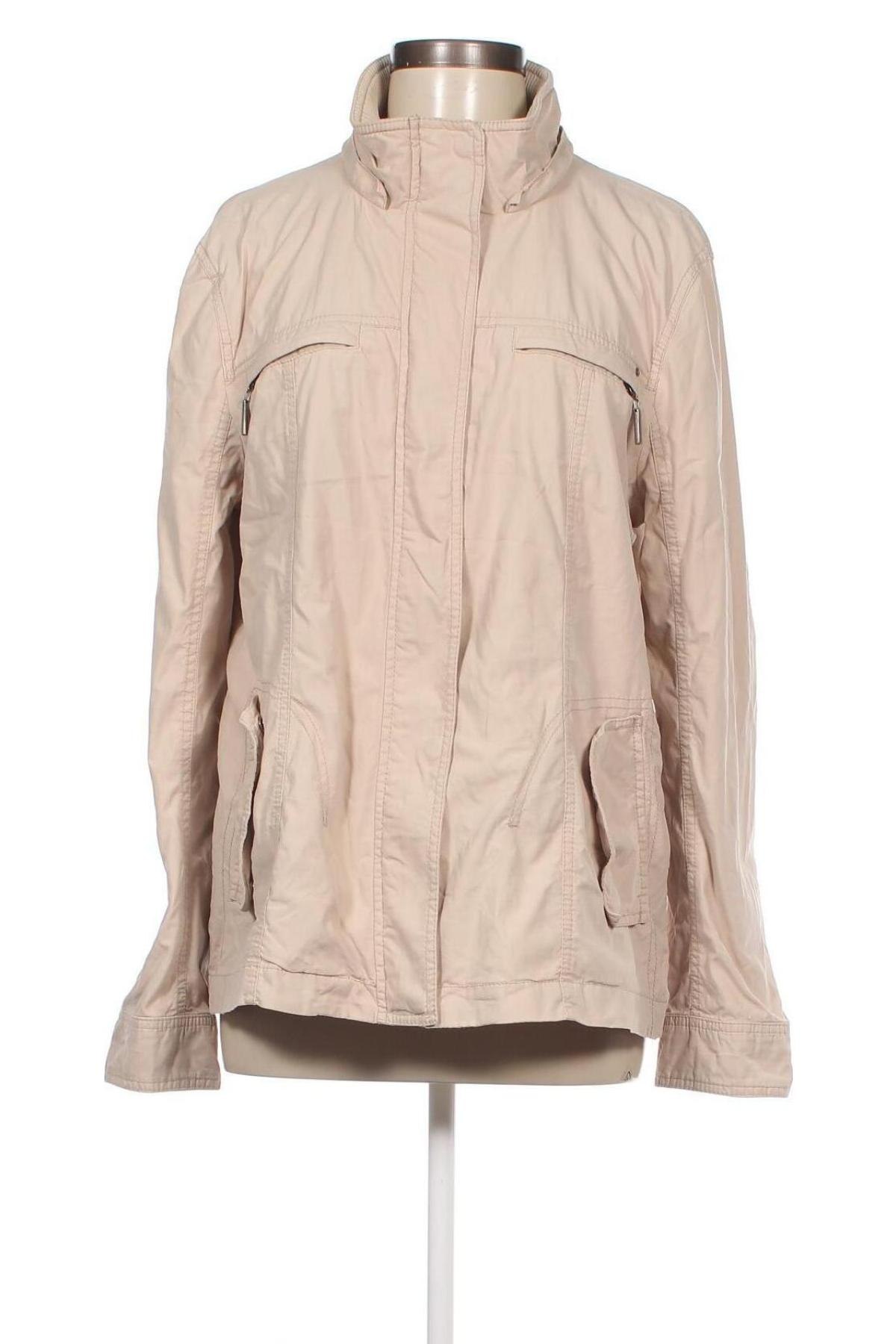 Γυναικείο μπουφάν S.Oliver, Μέγεθος XL, Χρώμα  Μπέζ, Τιμή 13,46 €