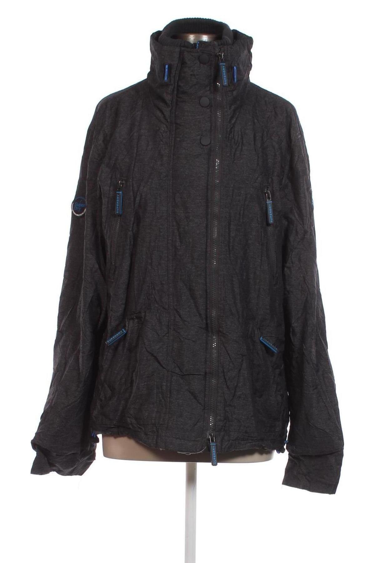 Damenjacke Superdry, Größe XL, Farbe Grau, Preis 21,99 €