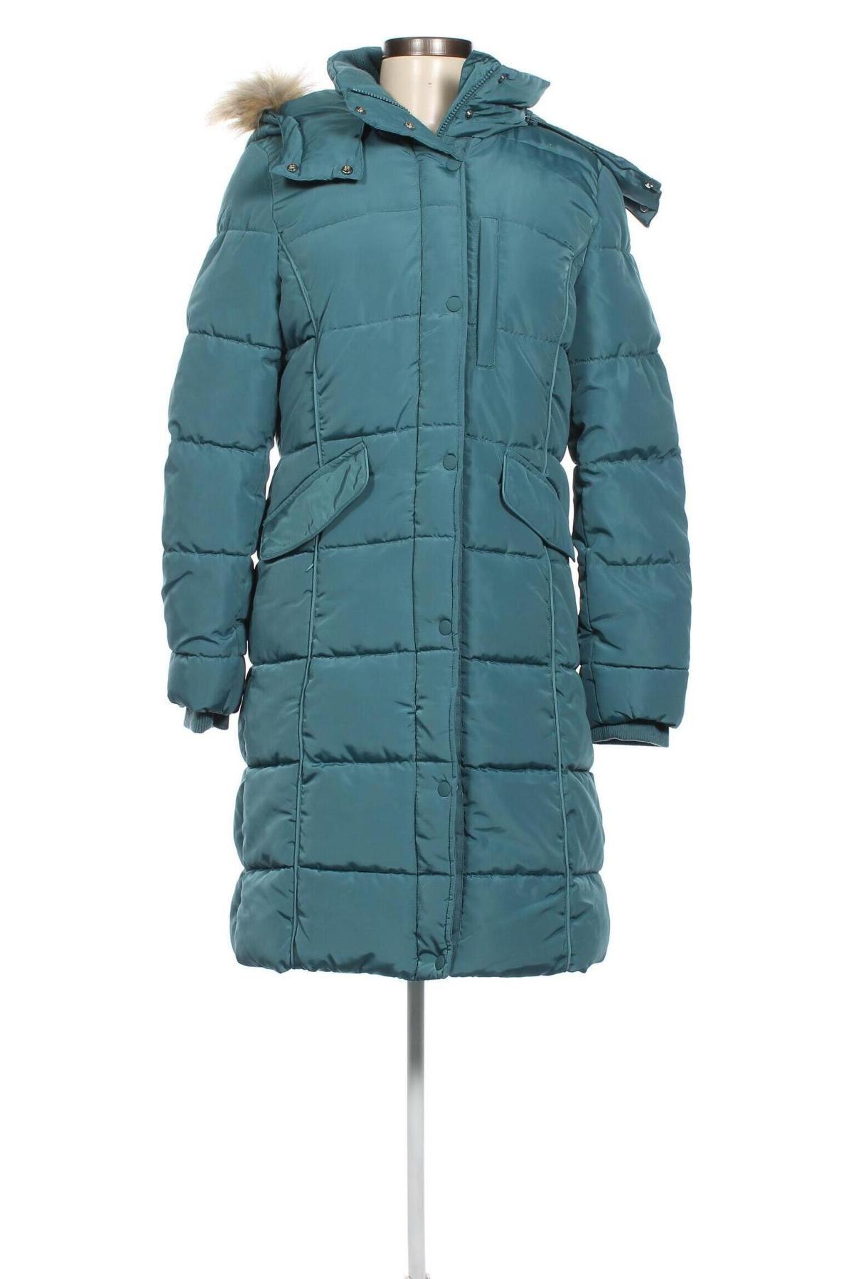Γυναικείο μπουφάν Tom Tailor, Μέγεθος M, Χρώμα Μπλέ, Τιμή 41,67 €