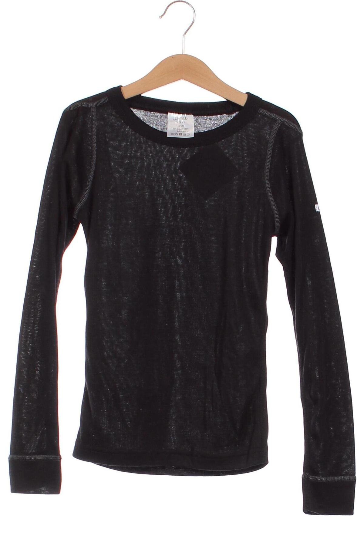 Детска блуза, Размер 8-9y/ 134-140 см, Цвят Черен, Цена 10,44 лв.