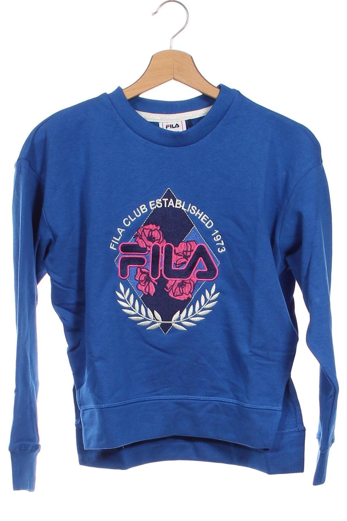 Детска блуза FILA, Размер 10-11y/ 146-152 см, Цвят Син, Цена 39,44 лв.