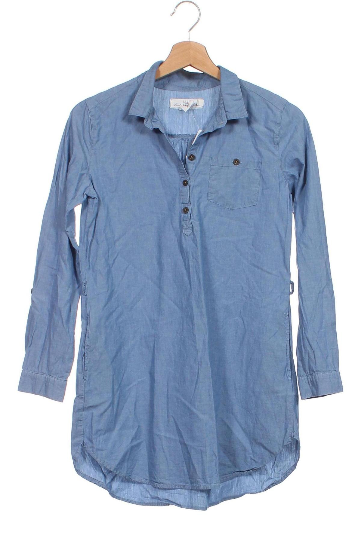 Детска блуза H&M L.O.G.G., Размер 12-13y/ 158-164 см, Цвят Син, Цена 6,00 лв.