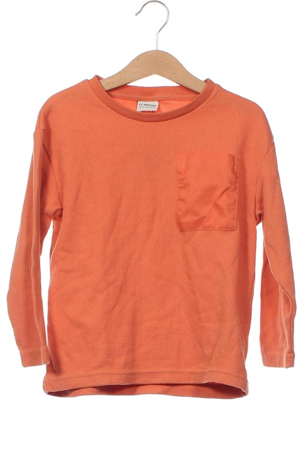 Детска блуза LC Waikiki, Размер 5-6y/ 116-122 см, Цвят Оранжев, Цена 6,00 лв.