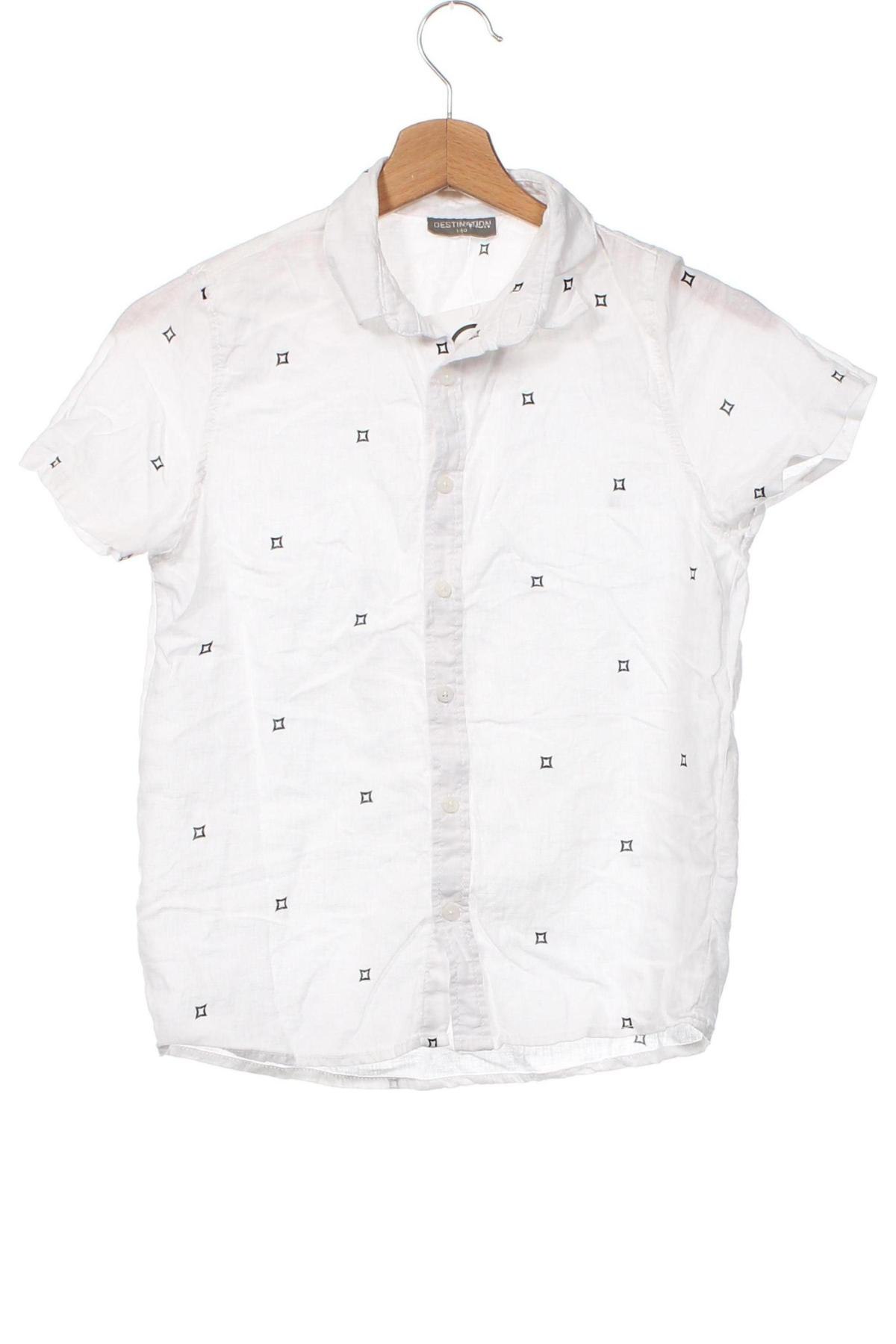 Παιδικό πουκάμισο, Μέγεθος 8-9y/ 134-140 εκ., Χρώμα Λευκό, Τιμή 6,14 €