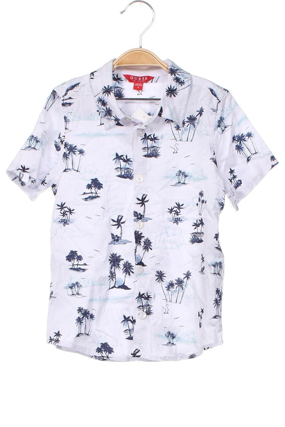 Детска риза Guess, Размер 3-4y/ 104-110 см, Цвят Многоцветен, Цена 16,30 лв.