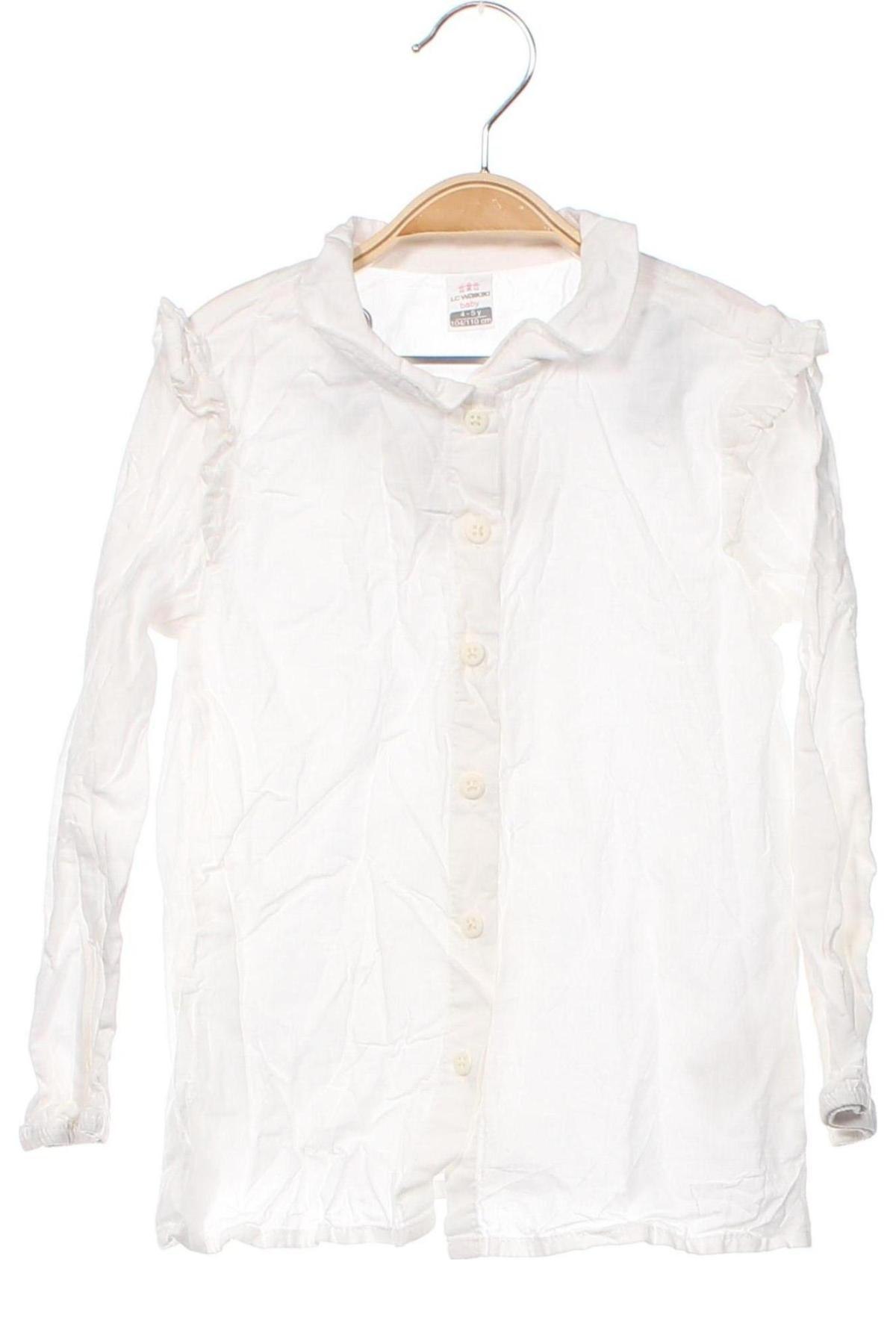Detská košeľa  LC Waikiki, Veľkosť 3-4y/ 104-110 cm, Farba Biela, Cena  6,14 €