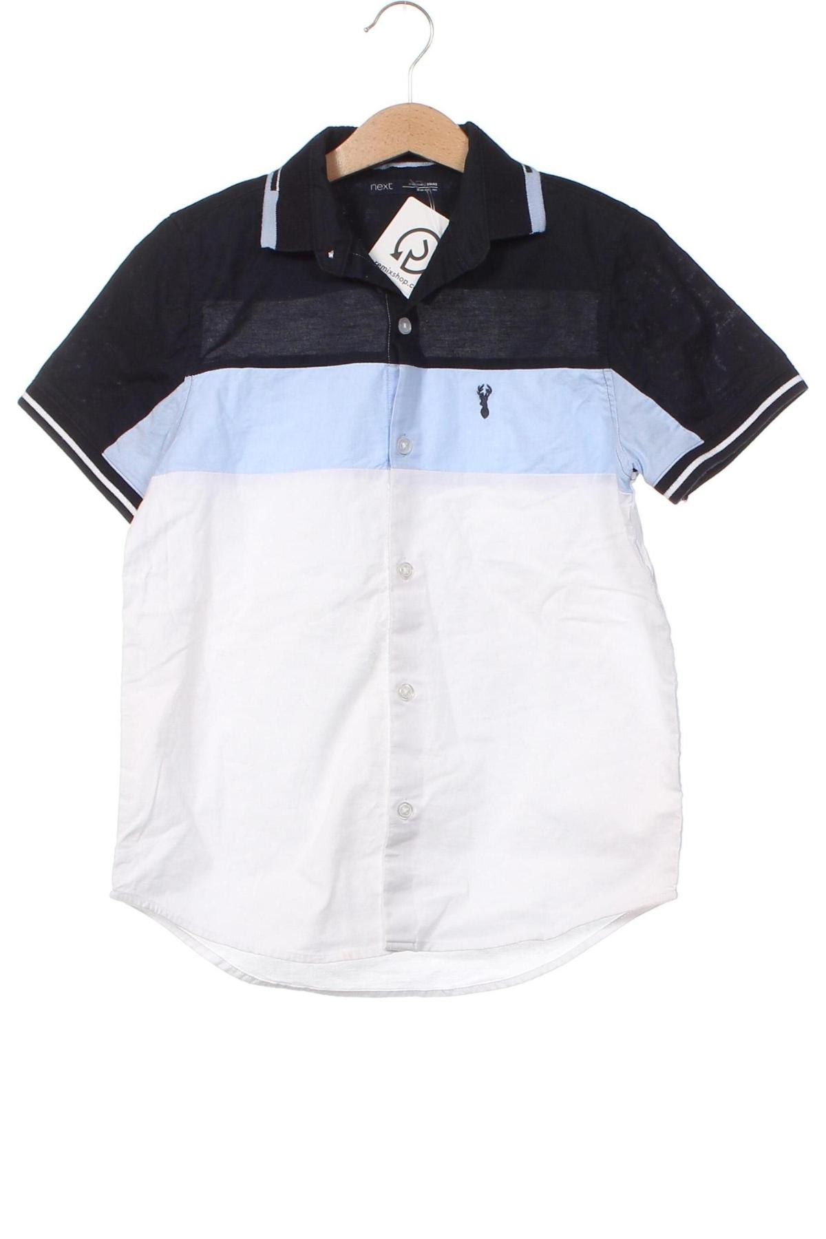 Детска риза Next, Размер 7-8y/ 128-134 см, Цвят Бял, Цена 22,00 лв.