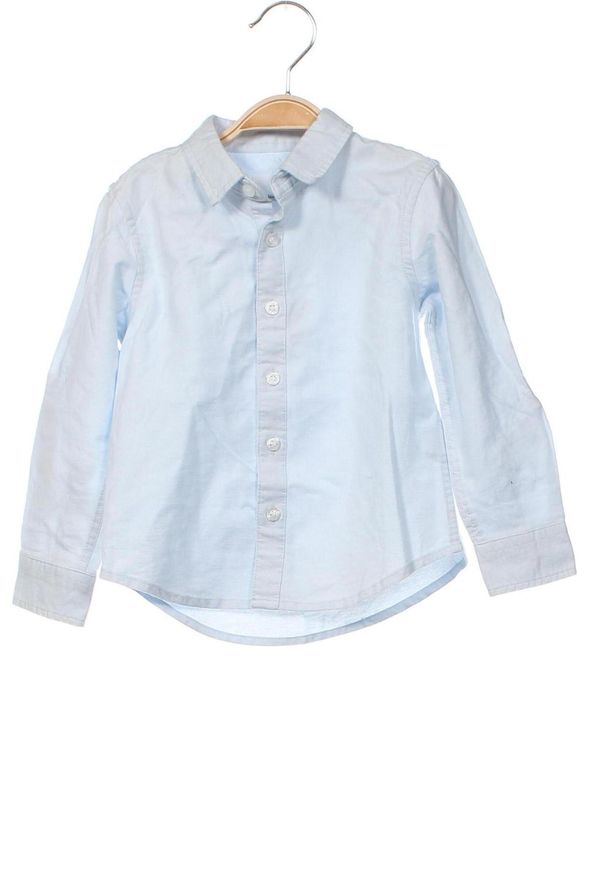 Детска риза Reserved, Размер 18-24m/ 86-98 см, Цвят Син, Цена 11,73 лв.