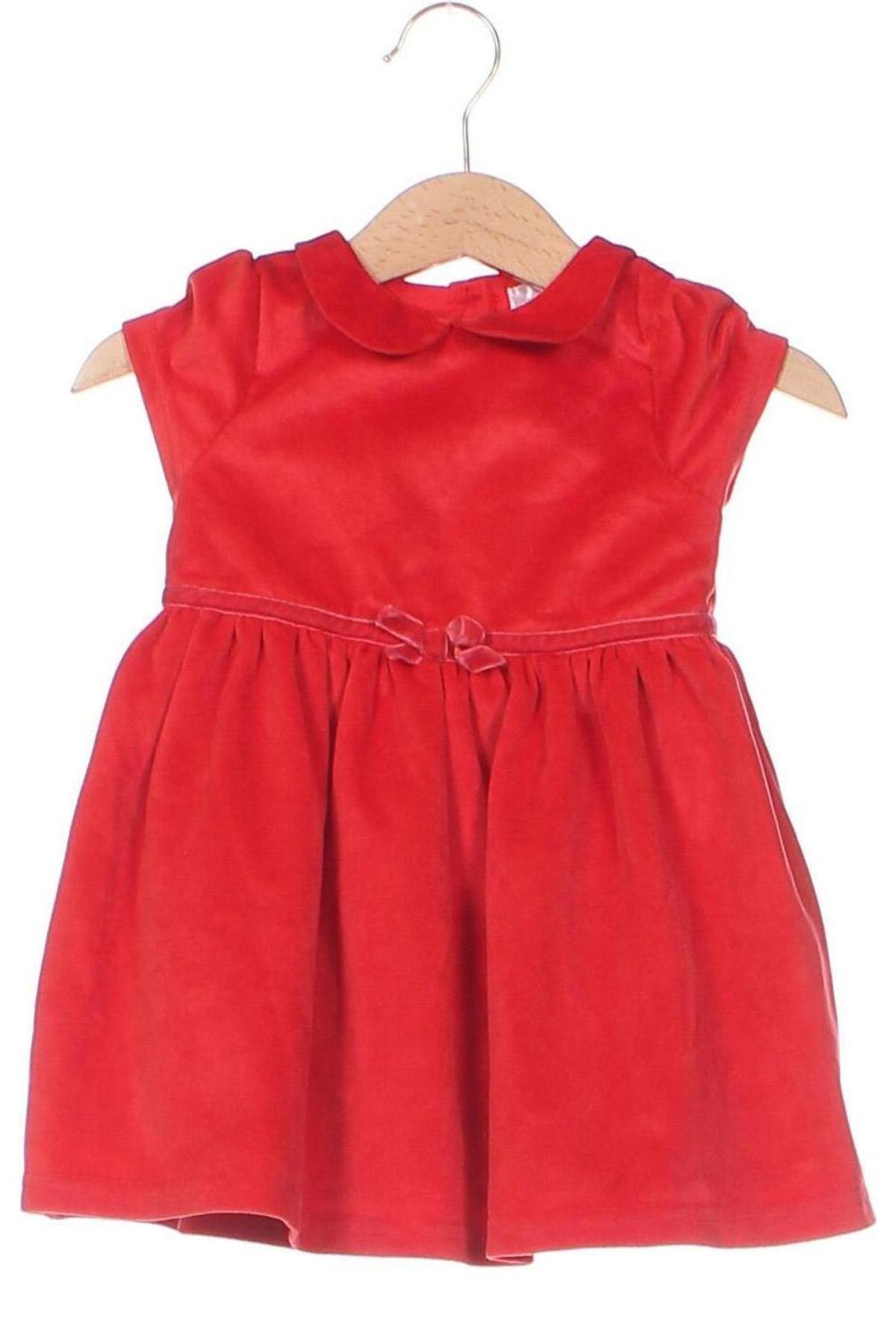 Παιδικό φόρεμα, Μέγεθος 6-9m/ 68-74 εκ., Χρώμα Κόκκινο, Τιμή 5,12 €