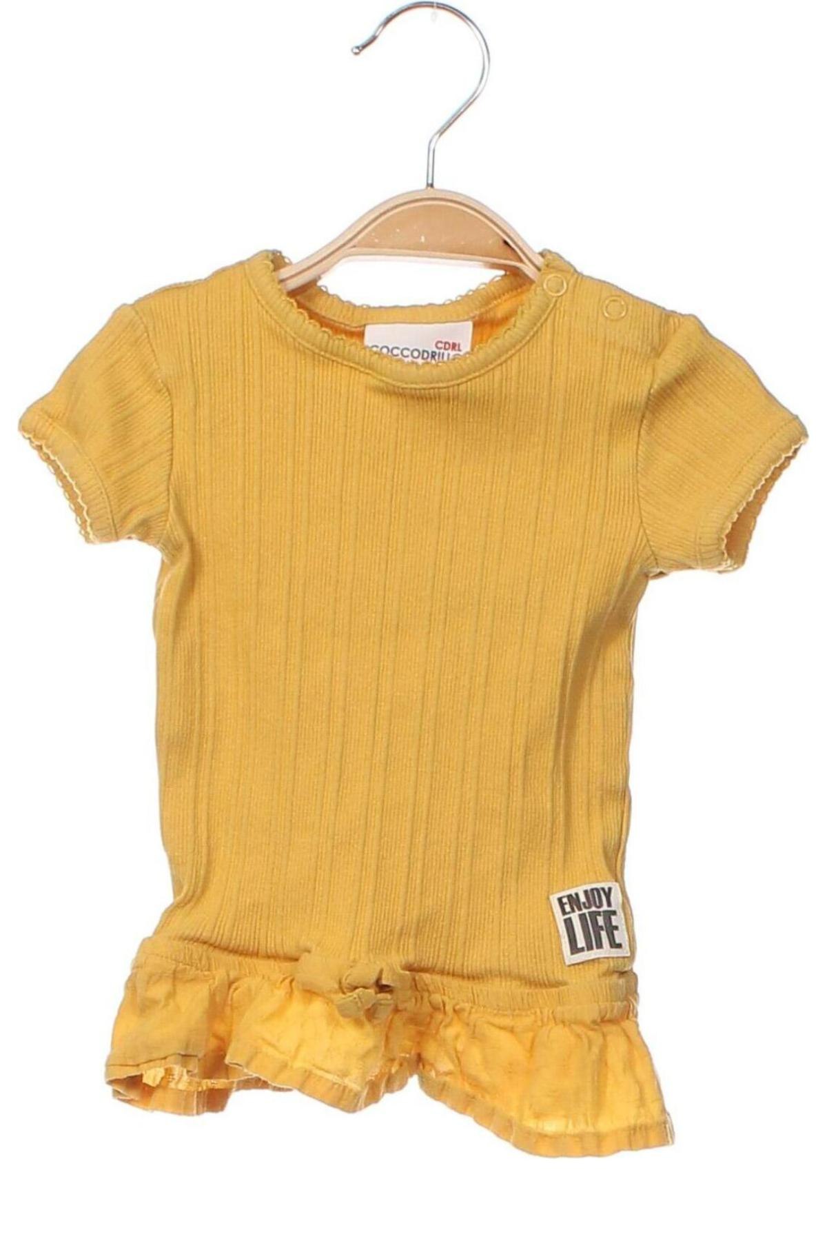 Kinderkleid Coccodrillo, Größe 18-24m/ 86-98 cm, Farbe Gelb, Preis 8,08 €