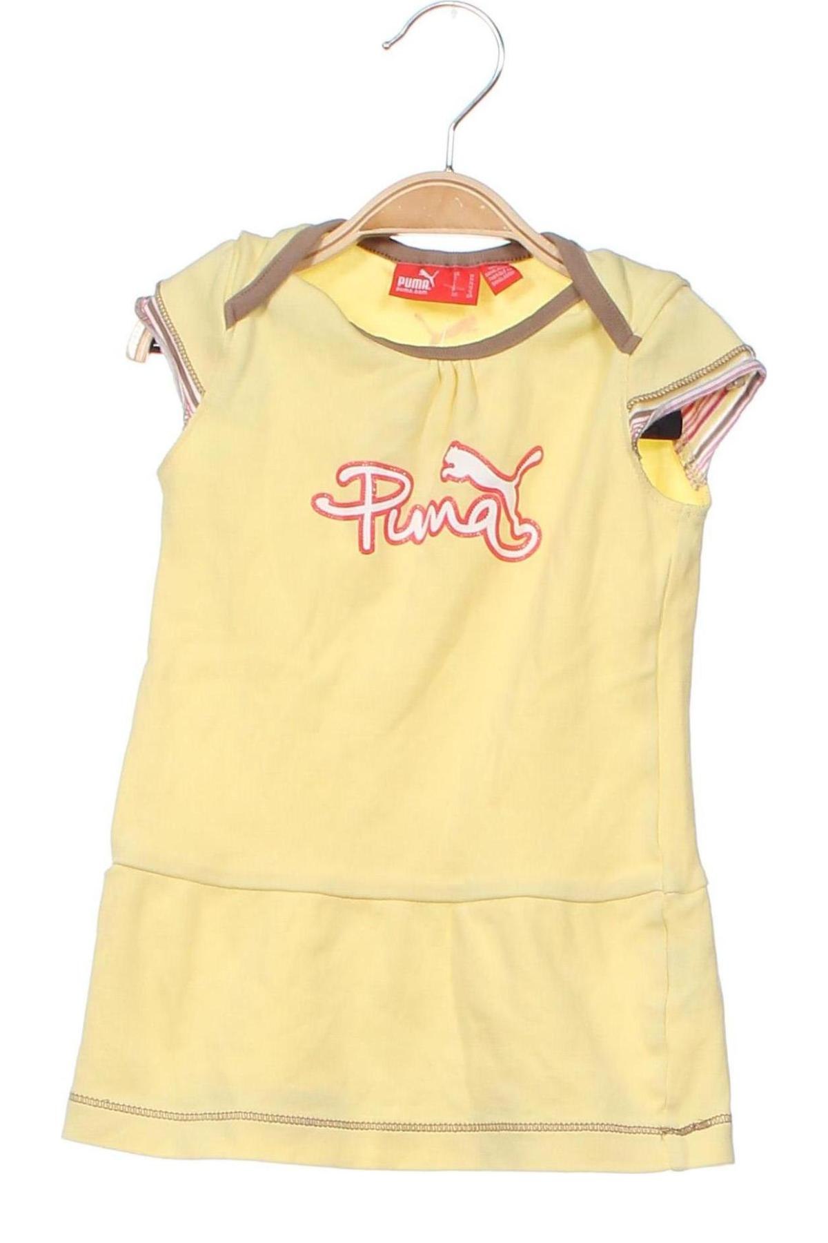 Kinderkleid PUMA, Größe 6-9m/ 68-74 cm, Farbe Gelb, Preis € 8,77