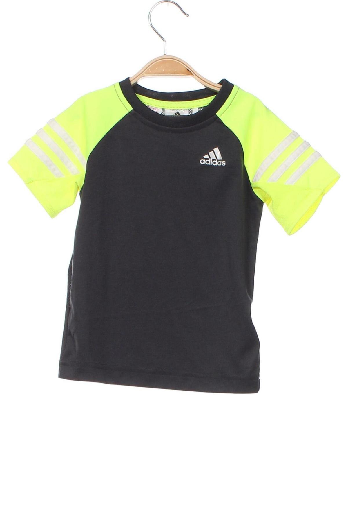 Детска тениска Adidas, Размер 18-24m/ 86-98 см, Цвят Сив, Цена 31,24 лв.