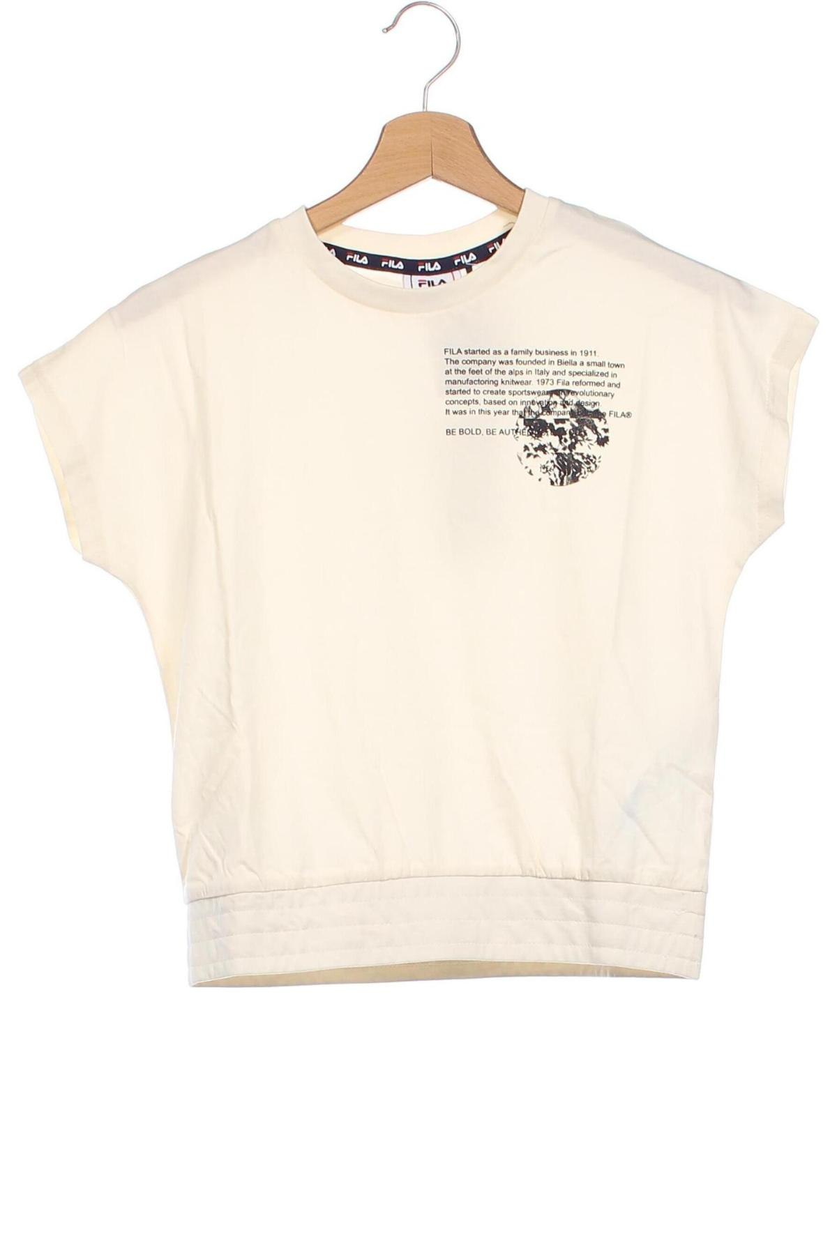 Kinder T-Shirt FILA, Größe 10-11y/ 146-152 cm, Farbe Ecru, Preis € 26,29