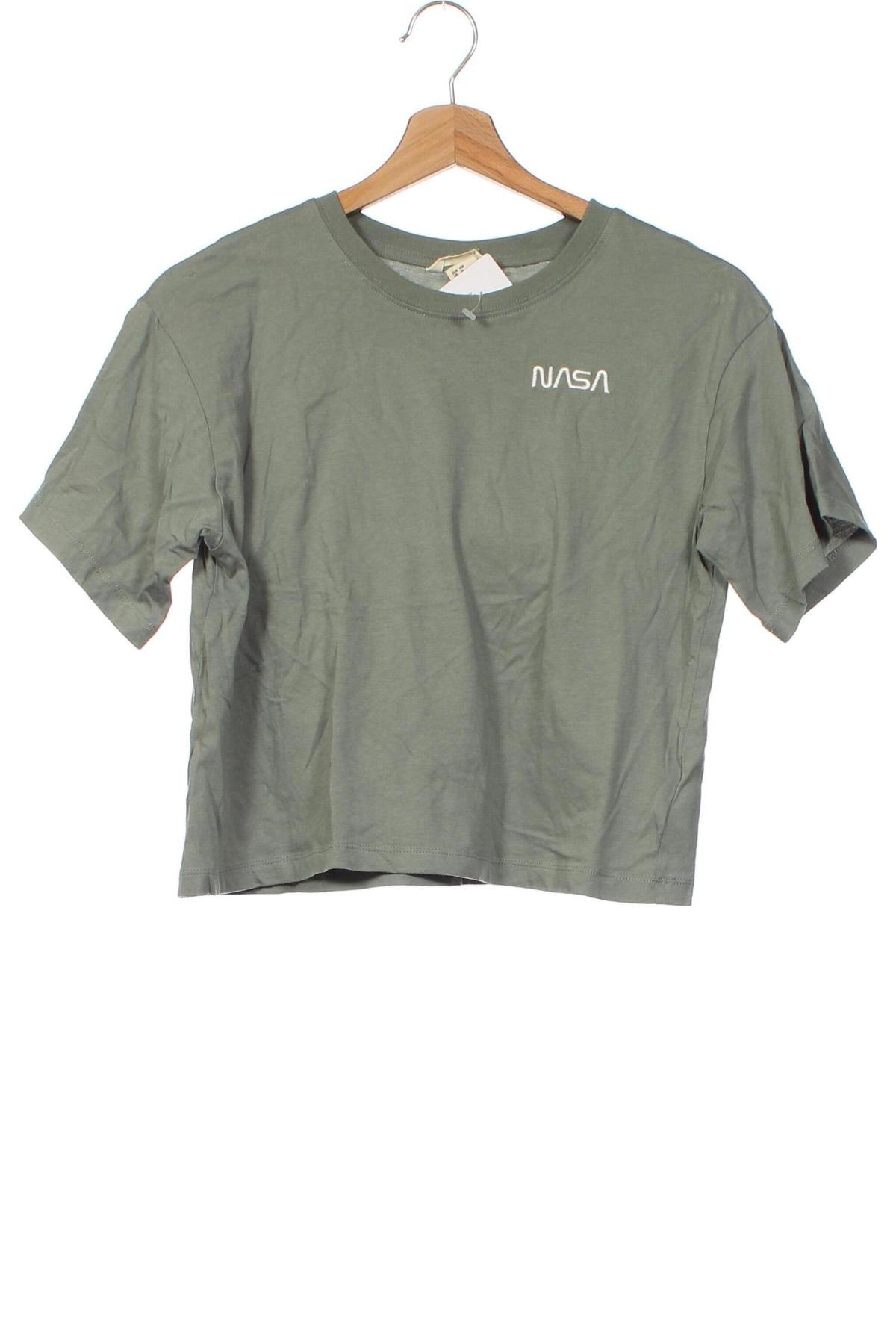 Kinder T-Shirt H&M, Größe 11-12y/ 152-158 cm, Farbe Grün, Preis € 2,22