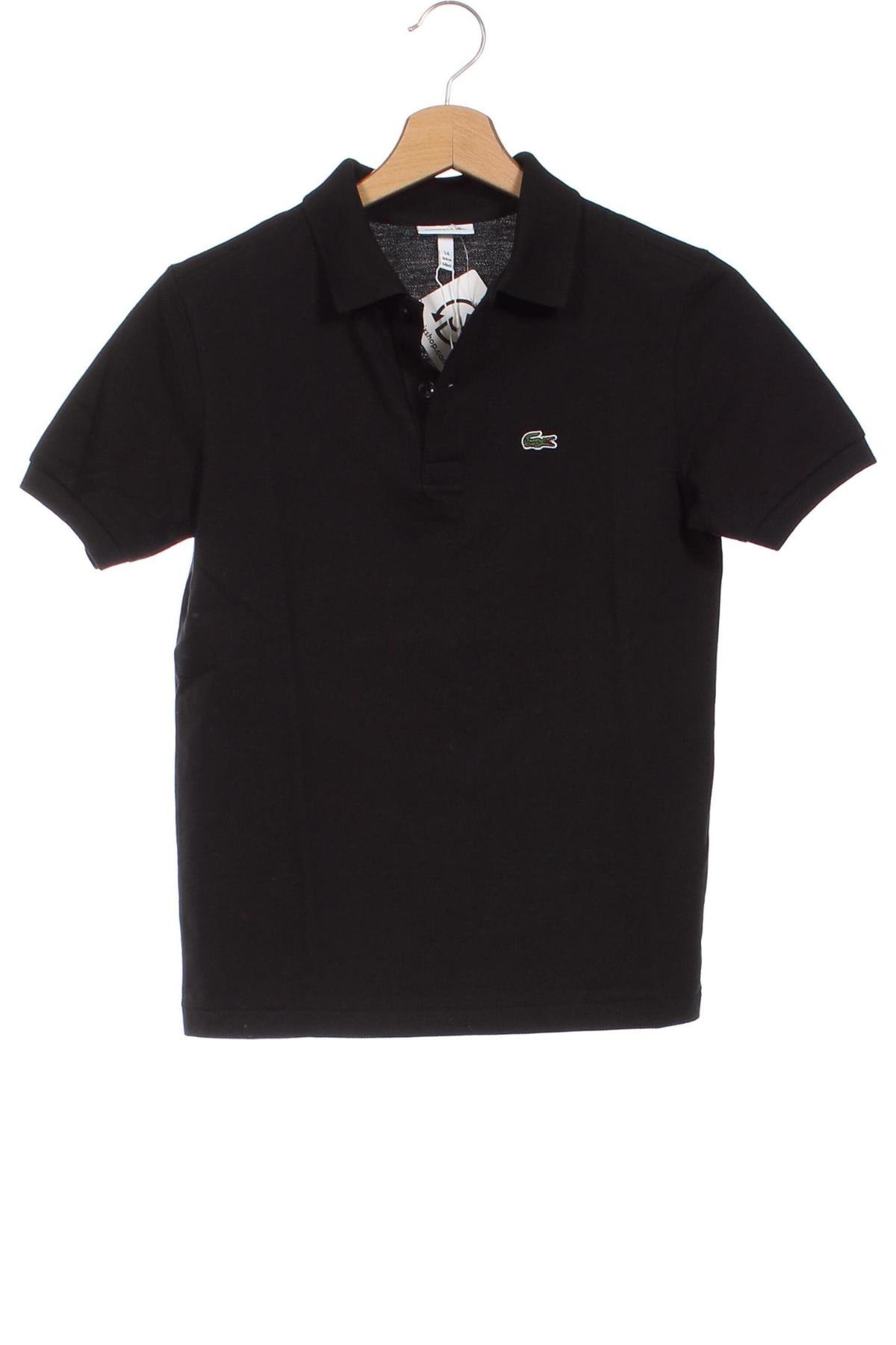 Kinder T-Shirt Lacoste, Größe 13-14y/ 164-168 cm, Farbe Schwarz, Preis € 32,99