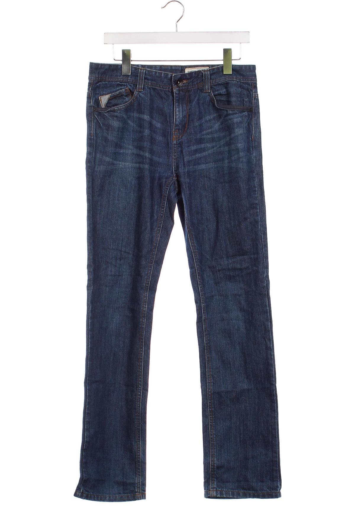 Detské džínsy , Veľkosť 15-18y/ 170-176 cm, Farba Modrá, Cena  2,72 €