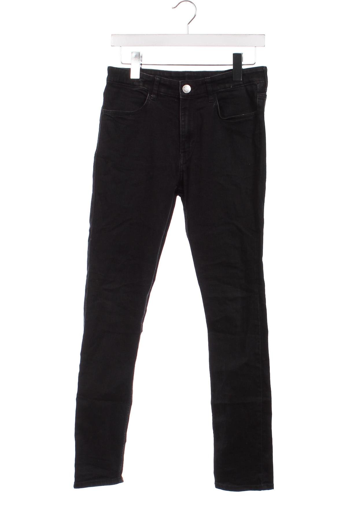 Dětské džíny  H&M, Velikost 13-14y/ 164-168 cm, Barva Černá, Cena  82,00 Kč