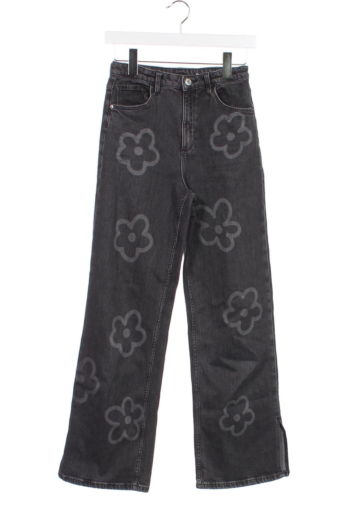 Detské džínsy  H&M, Veľkosť 11-12y/ 152-158 cm, Farba Sivá, Cena  15,27 €