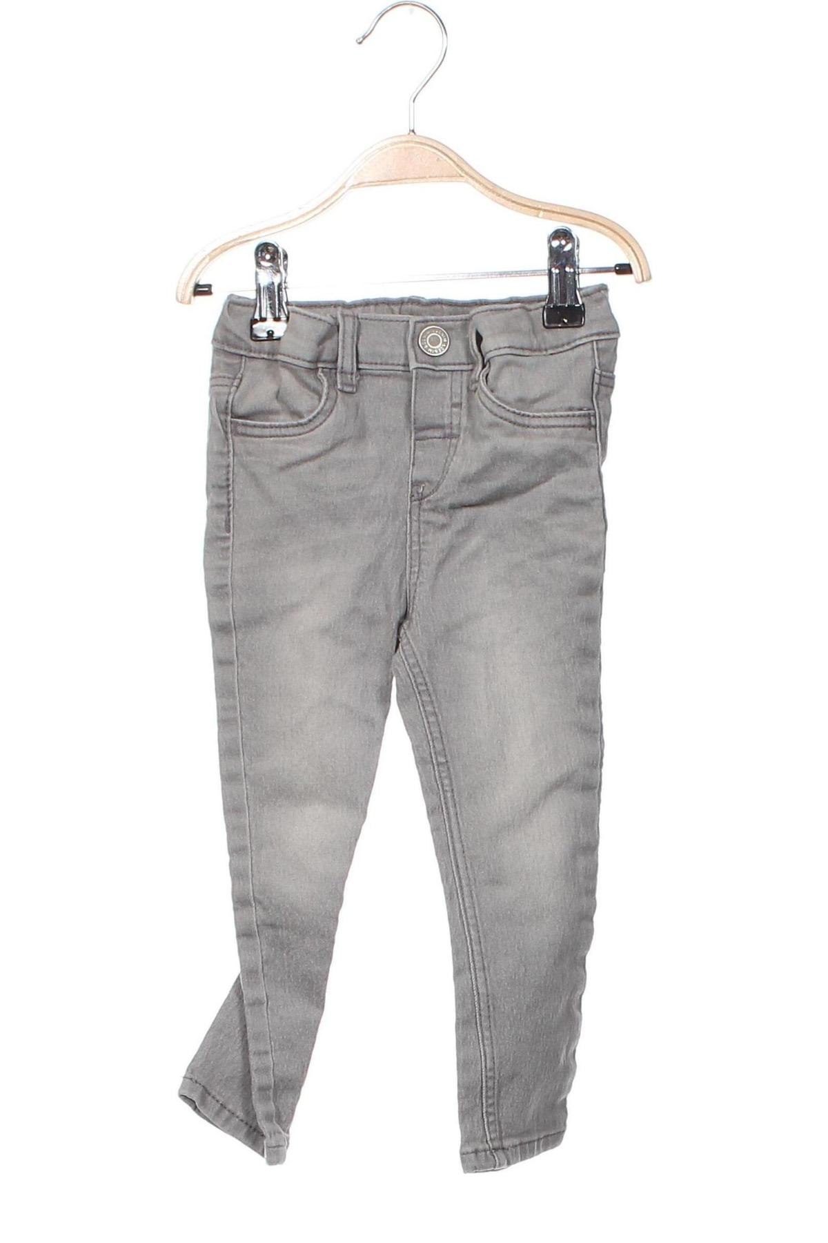 Dziecięce jeansy H&M, Rozmiar 12-18m/ 80-86 cm, Kolor Szary, Cena 45,81 zł