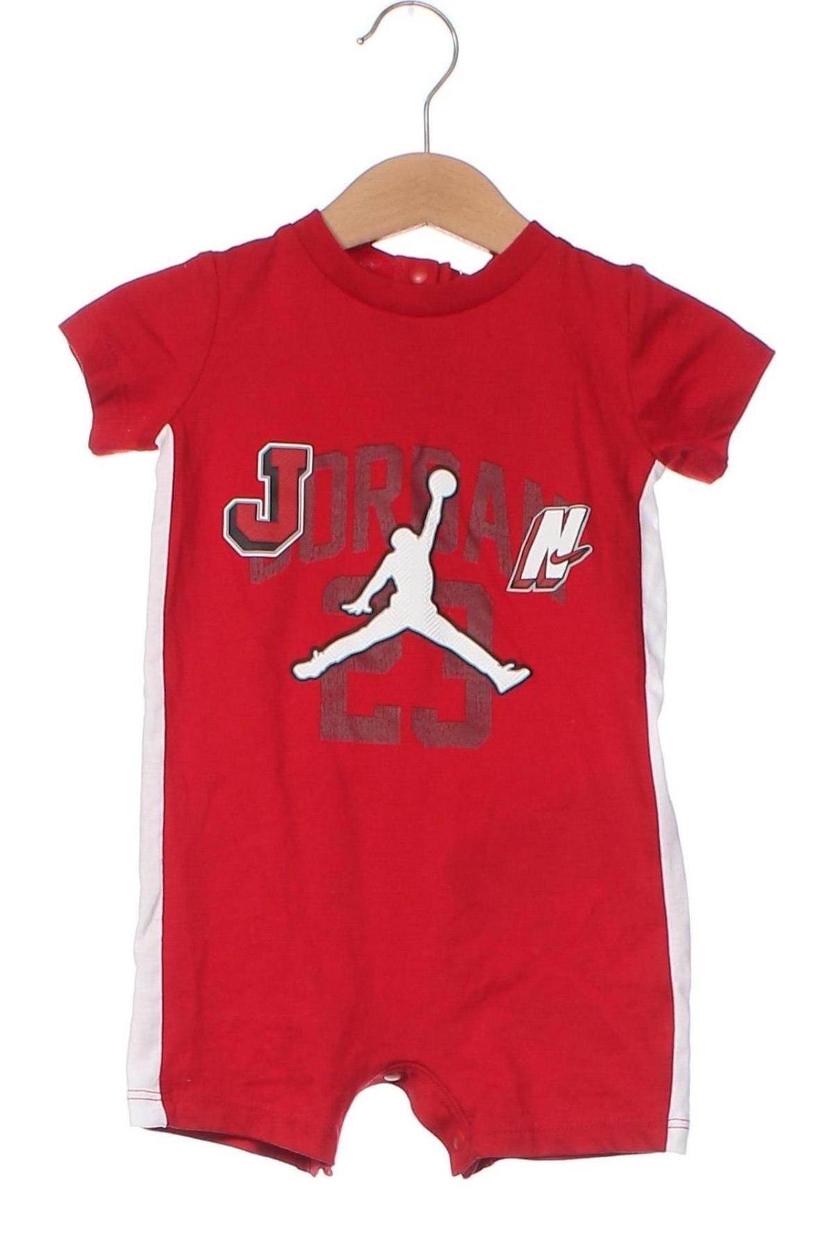 Παιδική σαλοπέτα Air Jordan Nike, Μέγεθος 6-9m/ 68-74 εκ., Χρώμα Κόκκινο, Τιμή 73,66 €