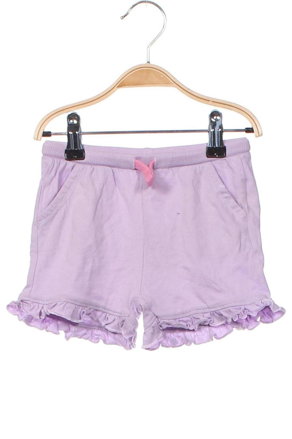 Kinder Shorts Coolclub, Größe 12-18m/ 80-86 cm, Farbe Lila, Preis 5,20 €