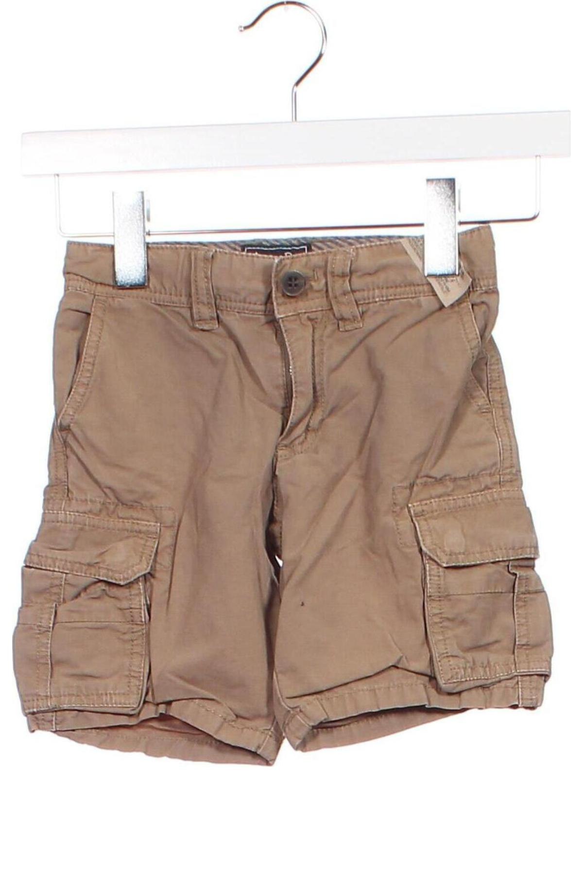 Детски къс панталон Massimo Dutti, Размер 3-4y/ 104-110 см, Цвят Бежов, Цена 14,96 лв.