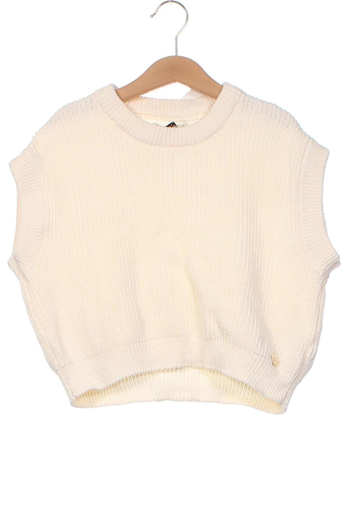 Детски пуловер C&A, Размер 8-9y/ 134-140 см, Цвят Екрю, Цена 7,04 лв.