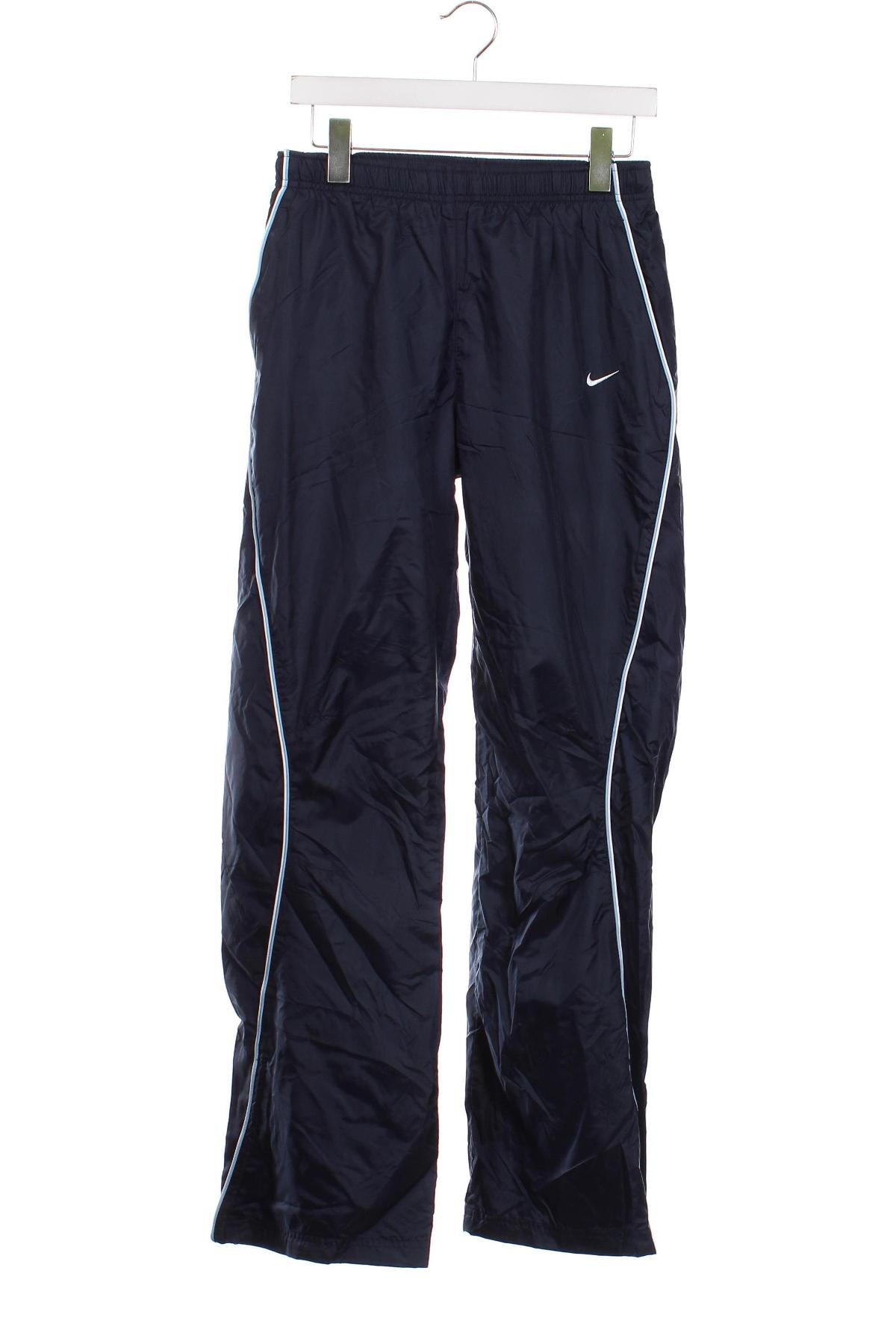 Pantaloni de trening, pentru copii Nike, Mărime 12-13y/ 158-164 cm, Culoare Albastru, Preț 96,84 Lei