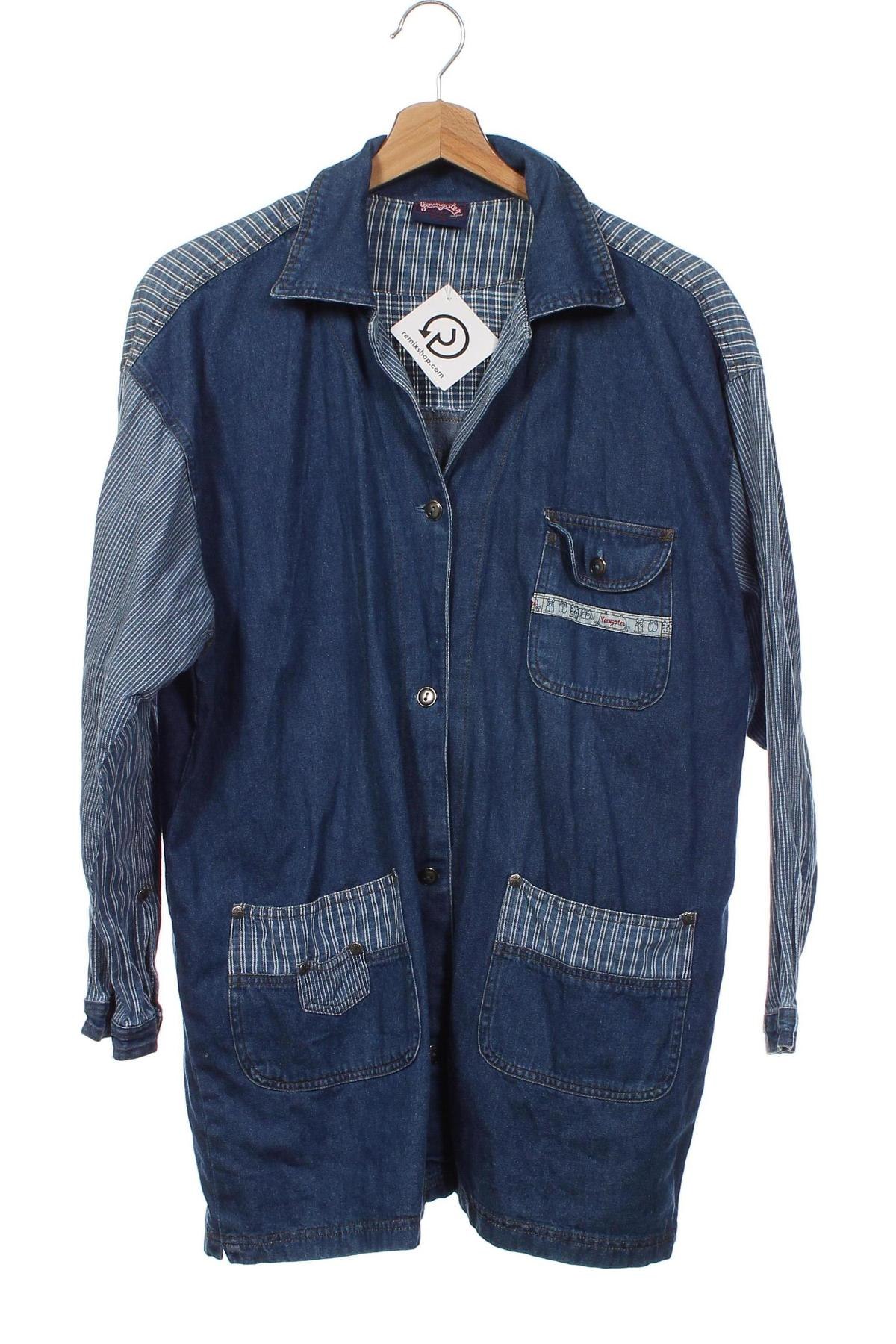 Detská džínsová bunda , Veľkosť 15-18y/ 170-176 cm, Farba Modrá, Cena  5,99 €