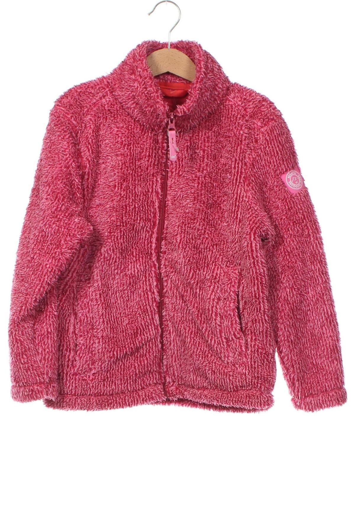 Dziecięca bluza z polaru Regatta, Rozmiar 7-8y/ 128-134 cm, Kolor Różowy, Cena 30,28 zł
