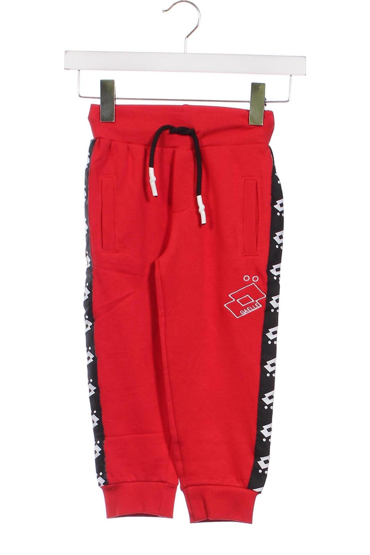 Pantaloni de trening, pentru copii Gaelle Paris, Mărime 2-3y/ 98-104 cm, Culoare Roșu, Preț 244,42 Lei