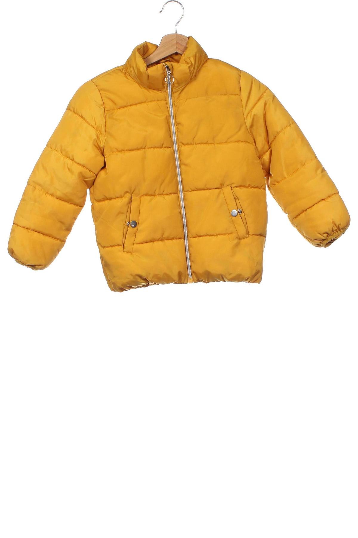 Detská bunda  H&M, Veľkosť 7-8y/ 128-134 cm, Farba Žltá, Cena  14,19 €