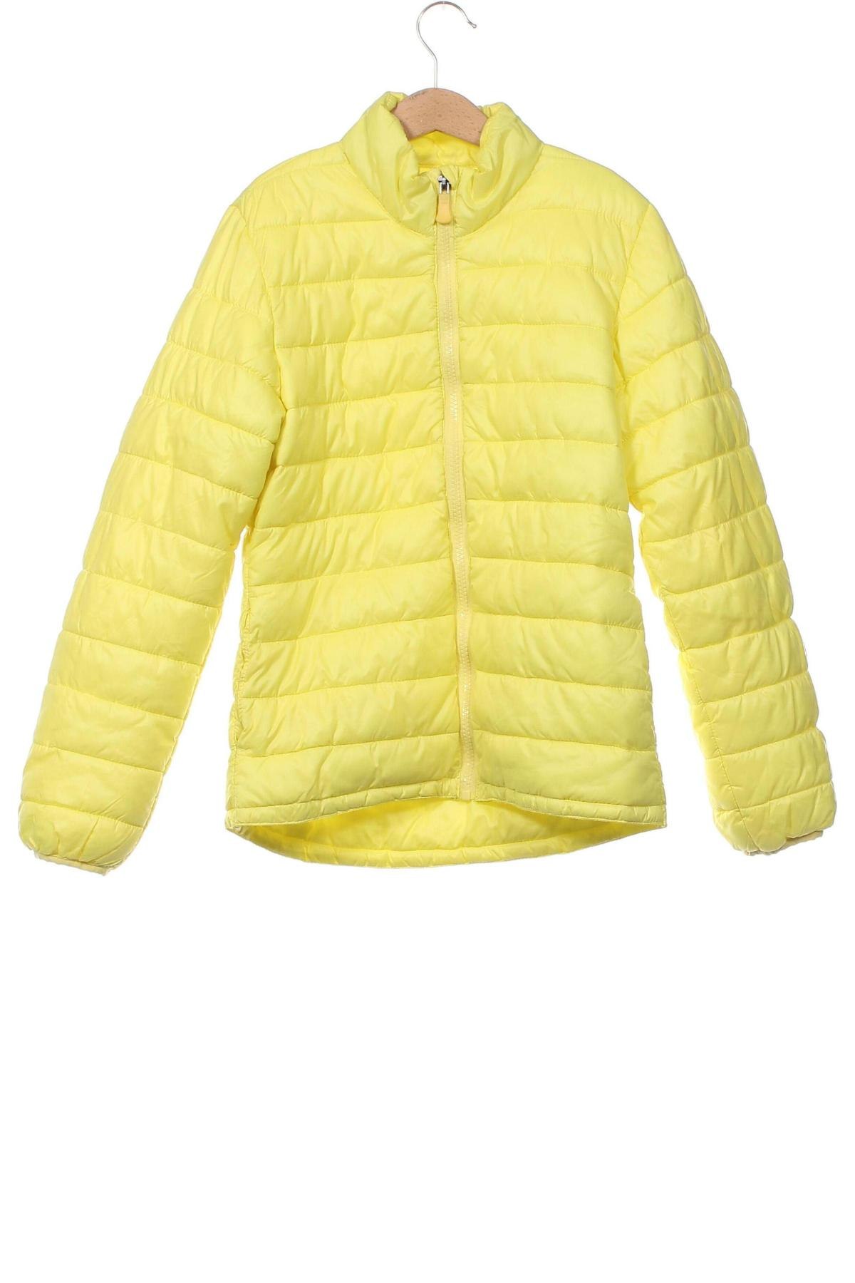 Dziecięca kurtka H&M Sport, Rozmiar 9-10y/ 140-146 cm, Kolor Żółty, Cena 131,57 zł