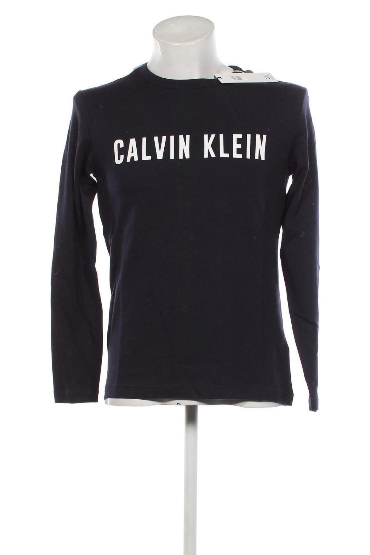 Bluză de bărbați Calvin Klein, Mărime S, Culoare Albastru, Preț 314,08 Lei