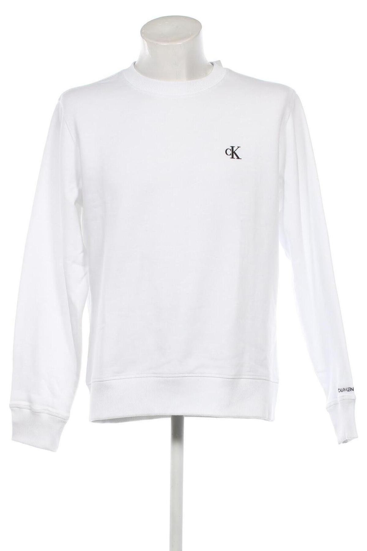 Herren Shirt Calvin Klein Jeans, Größe L, Farbe Weiß, Preis € 44,54