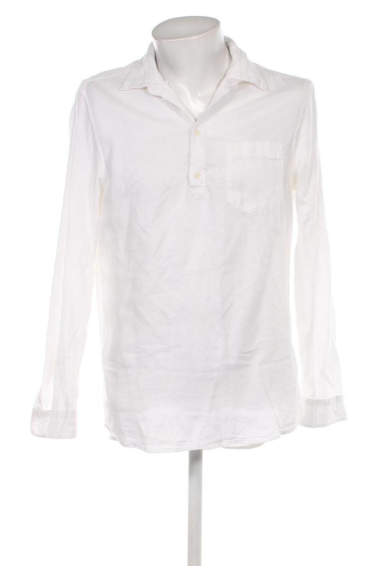 Herren Shirt H&M Conscious Collection, Größe M, Farbe Weiß, Preis € 16,84