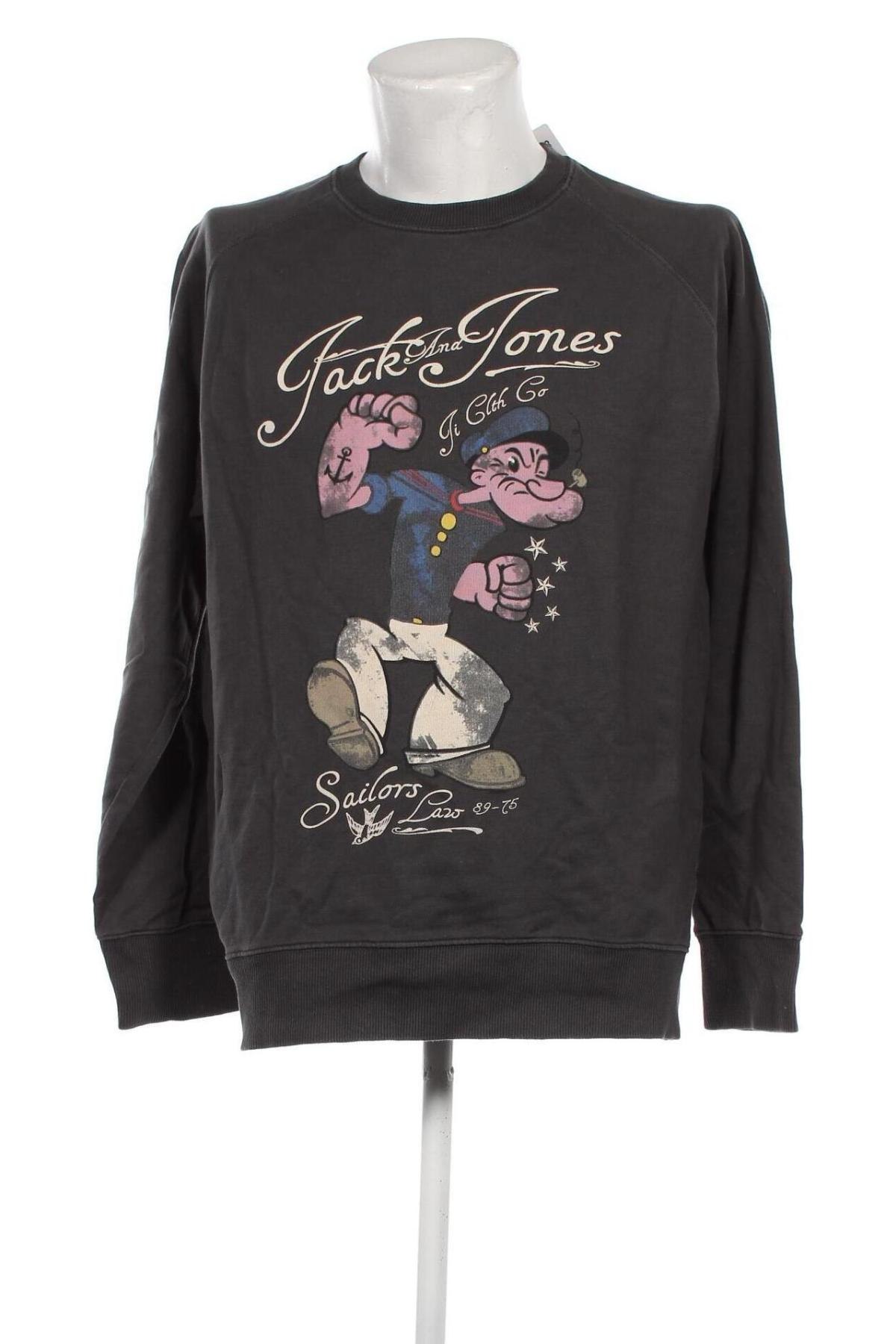 Herren Shirt Jack & Jones, Größe XL, Farbe Grau, Preis € 8,35