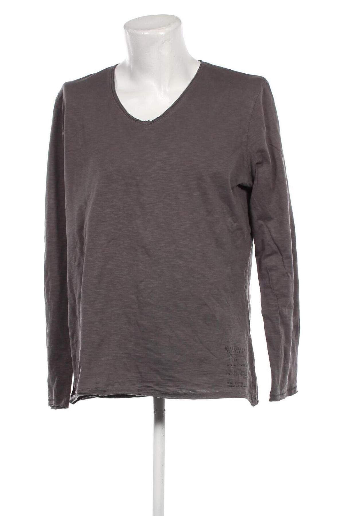 Ανδρική μπλούζα Knockout, Μέγεθος XL, Χρώμα Γκρί, Τιμή 5,44 €