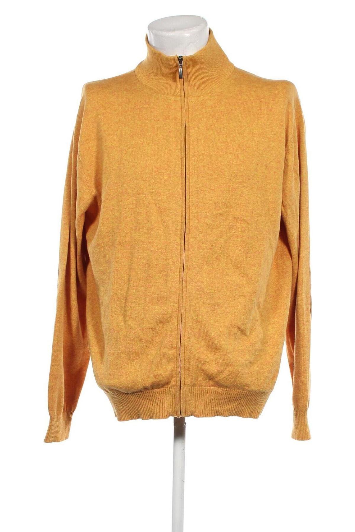 Jachetă tricotată de bărbați Bexleys, Mărime XXL, Culoare Galben, Preț 94,73 Lei