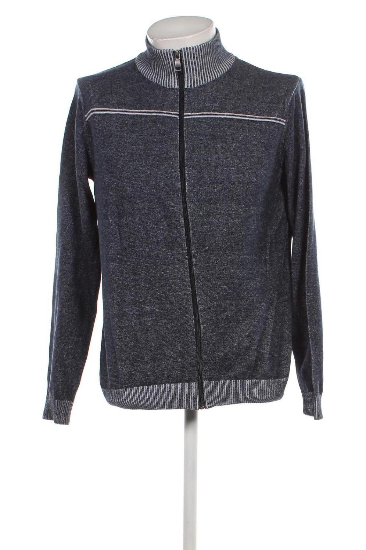 Herren Strickjacke Watson's, Größe L, Farbe Blau, Preis 6,35 €