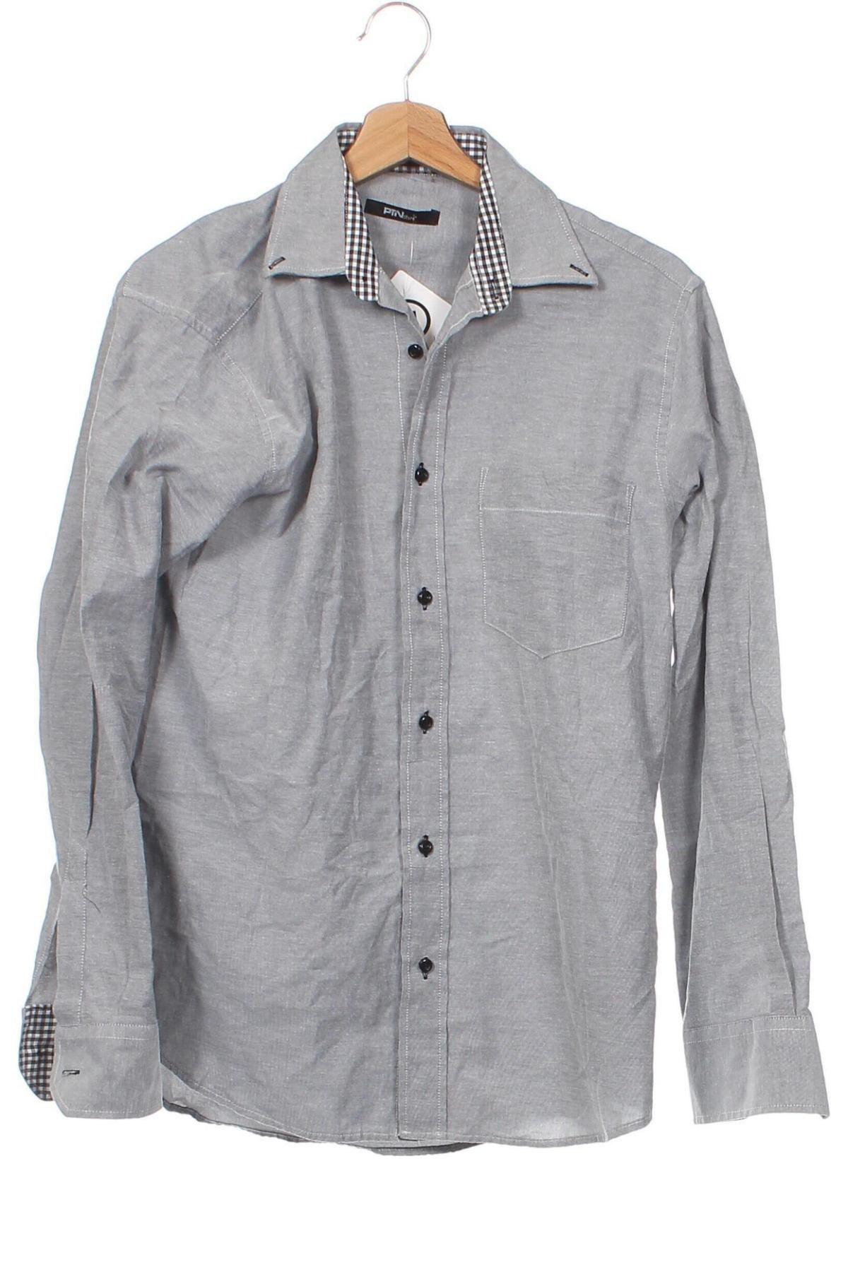Ανδρικό πουκάμισο, Μέγεθος S, Χρώμα Μπλέ, Τιμή 3,95 €