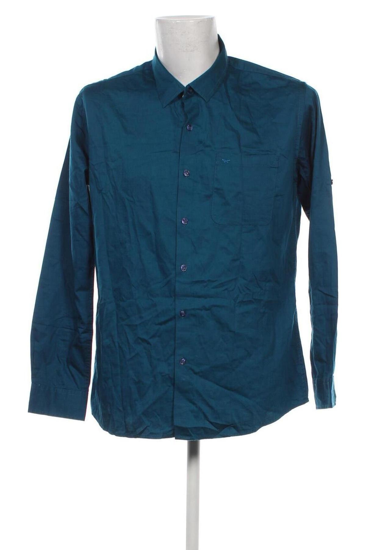 Herrenhemd, Größe XXL, Farbe Blau, Preis € 20,18