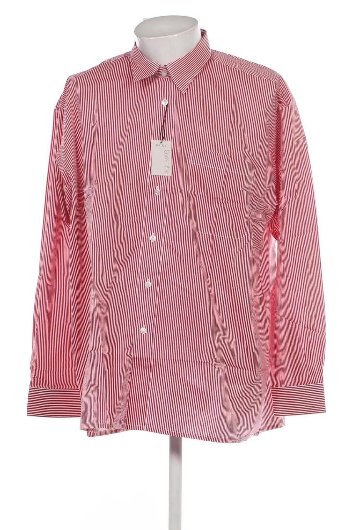 Ανδρικό πουκάμισο, Μέγεθος XXL, Χρώμα Κόκκινο, Τιμή 8,68 €