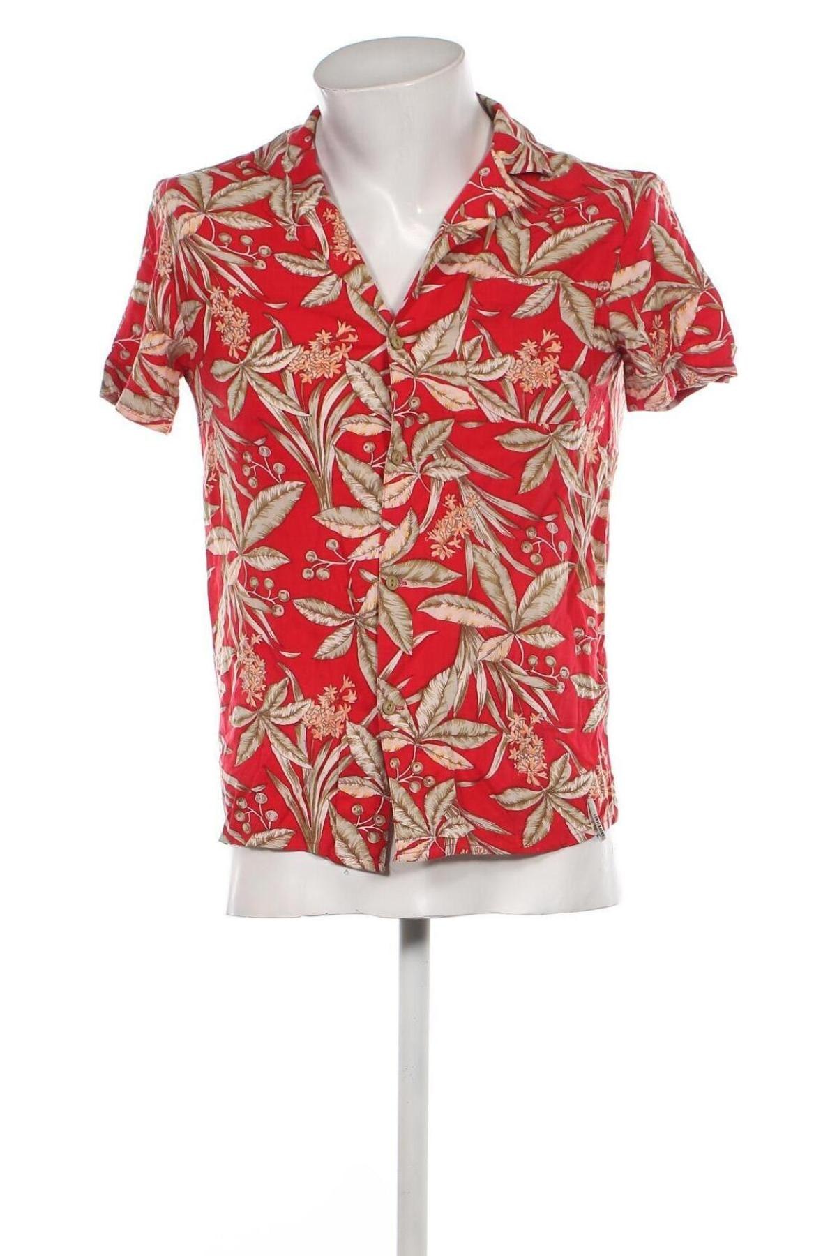 Ανδρικό πουκάμισο Anerkjendt, Μέγεθος S, Χρώμα Κόκκινο, Τιμή 14,00 €